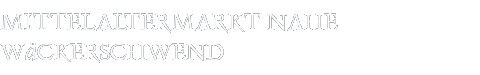 Mittelaltermarkt Wäckerschwend